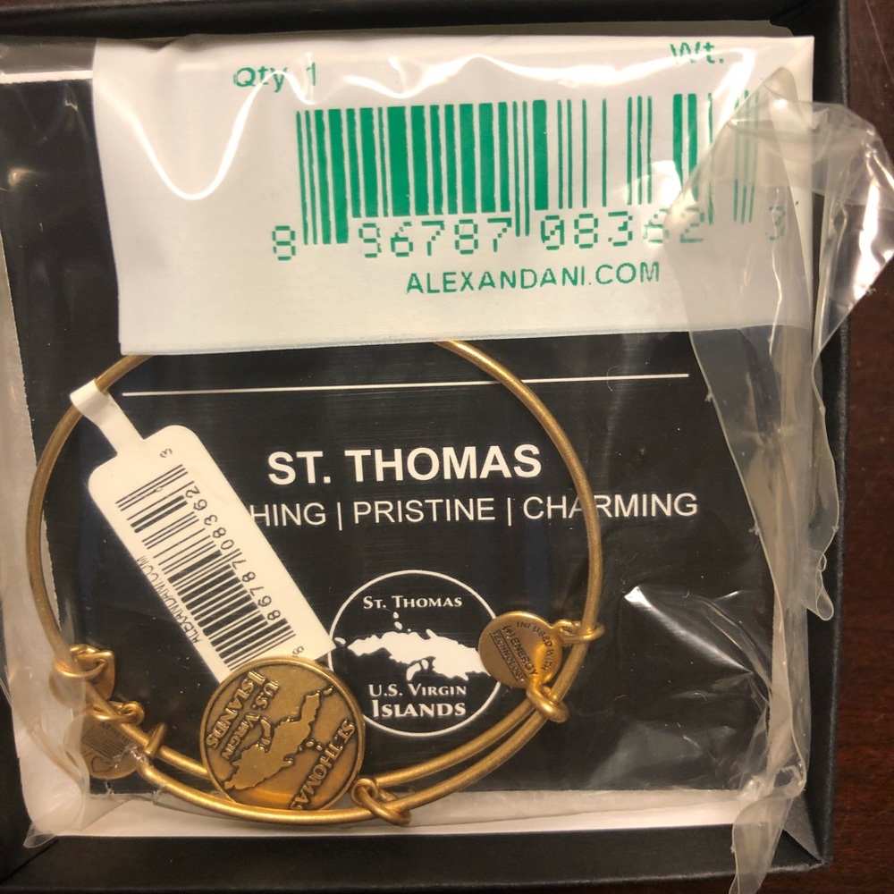 Alex and Ani St Thomas bracelet